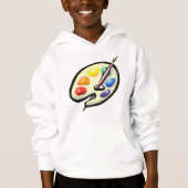 Künstlerin Hoodie (Vorderseite)