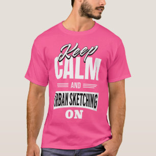 Künstlerin Illustrator Urban Sketcher Urban T-Shirt