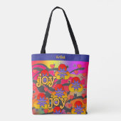 Künstlerin Joy Fun Tasche (Rückseite)