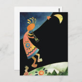 Künstlerin Kokopelli Blank Postkarte (Vorne/Hinten)