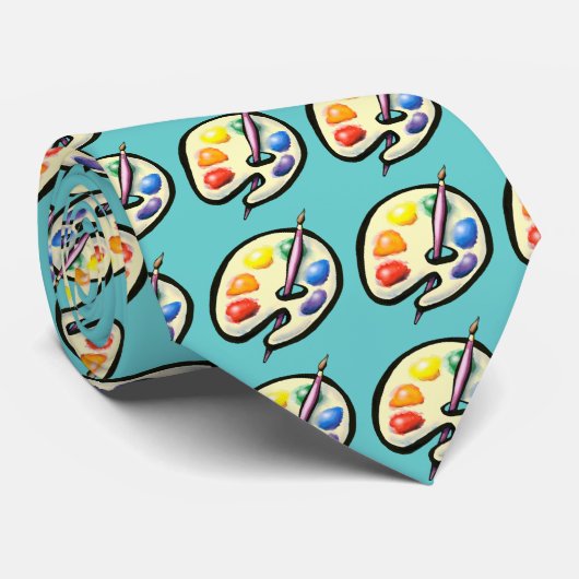 Künstlerin Krawatte (Gerollt)