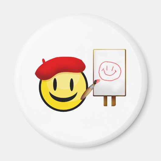 Künstlerin Magnet (Vorne)