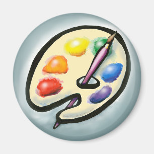 Künstlerin Magnet