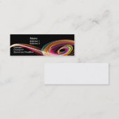 Künstlerin Mini Visitenkarte (Vorne/Hinten)