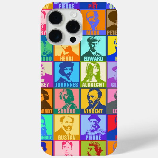Künstlerin | Moderner Pop Art iPhone / iPad Gehäus Case-Mate iPhone Hülle (Rückseite)
