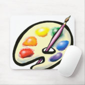 Künstlerin Mousepad (Mit Mouse)