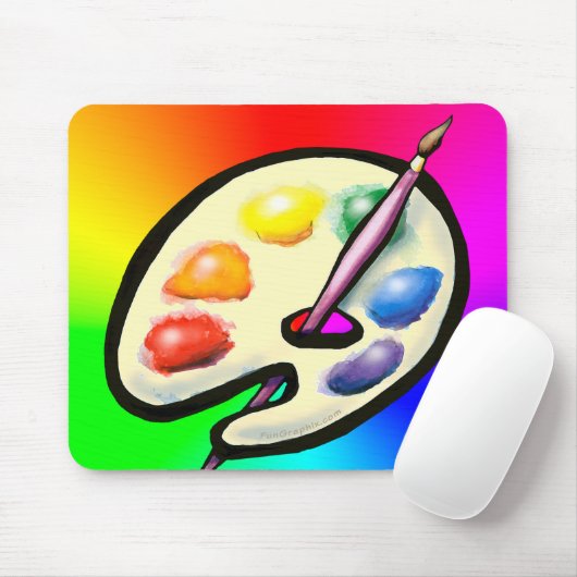 Künstlerin Mousepad (Mit Mouse)