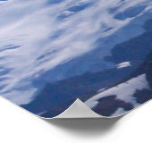 Künstlerin Point Mt. Baker Poster (Ecke)