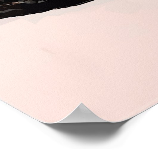 Künstlerin Poster (Ecke)