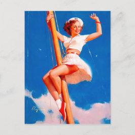 Künstlerin Postkarte