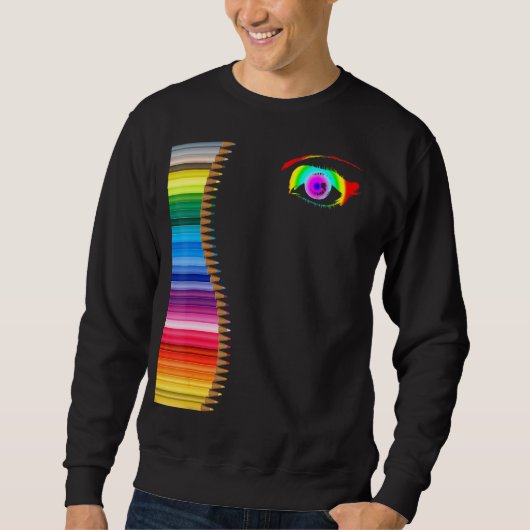 Künstlerin Sweatshirt (Vorderseite)