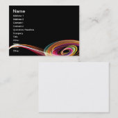 Künstlerin Visitenkarte (Vorne/Hinten)