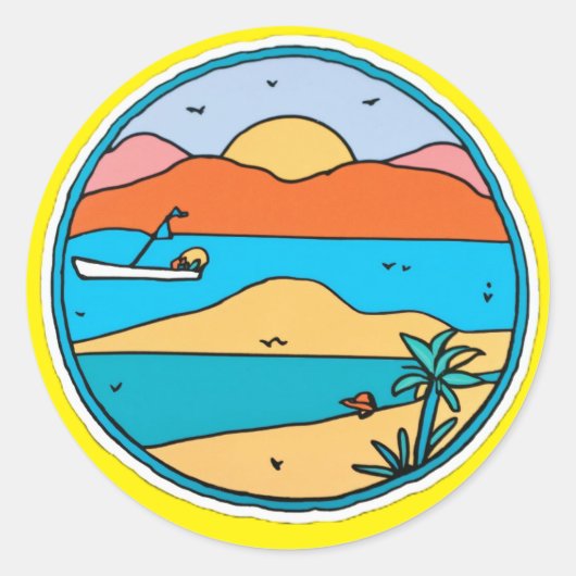 Künstlerisch Anna Stickers (Vorderseite)