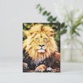 *~* Künstlerisch AP23 Artistic Celestial Golden LI Postkarte (Stehend Vorderseite)