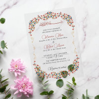 Künstlerisch Botanisch Floral Paisley Muslimische