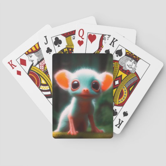 Künstlerisch Critter Spielkarten (Rückseite)