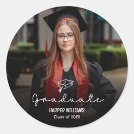 Künstlerisch Doodles Abschluss Stickers Umschlag A