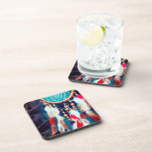 Künstlerisch Dream Catcher Getränkeuntersetzer (Rechte Seite)