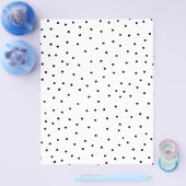 Künstlerisch elegante schwarzweiße handgezeichnete flyer (Einzeln)