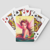 Künstlerisch Fairy Spielkarten (Rückseite)