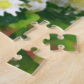 Künstlerisch farbenfrohe Blume Puzzle (Seite)