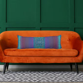 Künstlerisch farbenfrohe Boho-Muster werfen Kissen