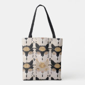 Künstlerisch farbenfrohe Jugendstil-Katalogmuster Tasche (Rückseite)