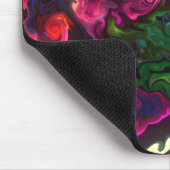 Künstlerisch farbiges Mauspad (Ecke)