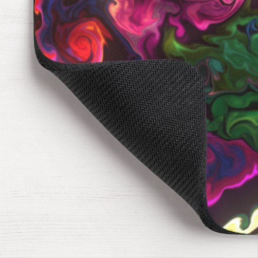 Künstlerisch farbiges Mauspad (Ecke)