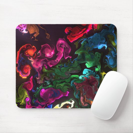 Künstlerisch farbiges Mauspad (Mit Mouse)