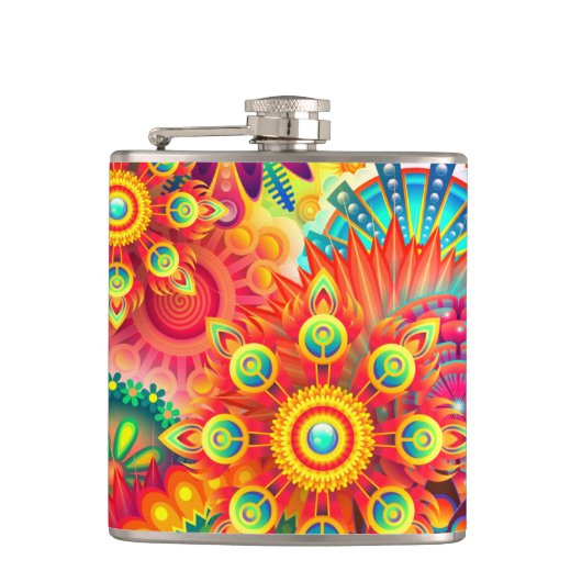 Künstlerisch Flachmann (Vorderseite)