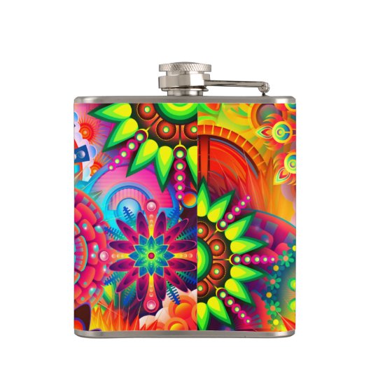 Künstlerisch Flachmann (Rückseite)