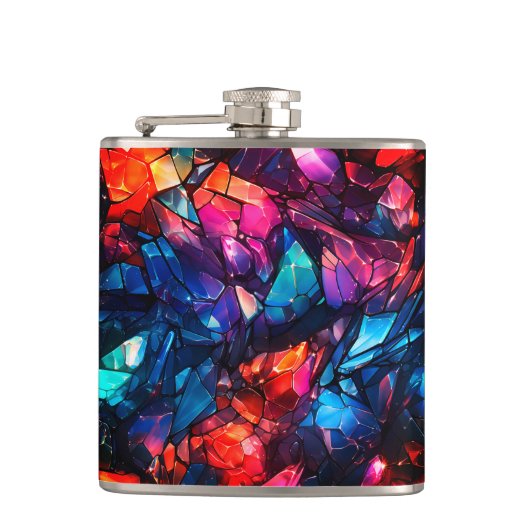 Künstlerisch Flachmann (Vorderseite)