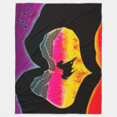 Künstlerisch Fleecedecke (Vorderseite)