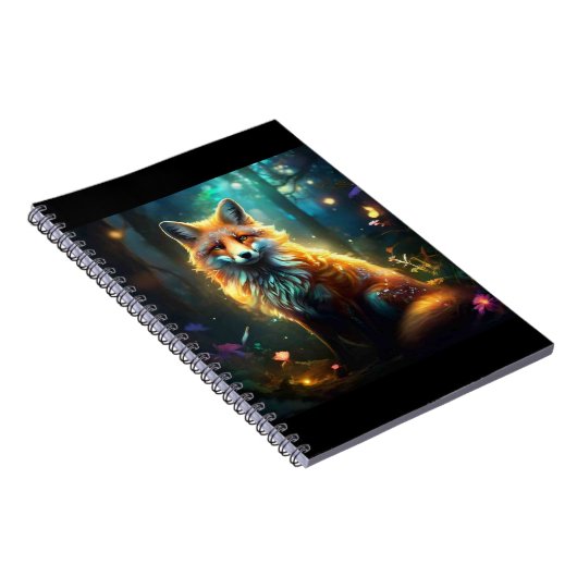 Künstlerisch Fox Notizblock (Rechte Seite)