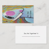 Künstlerisch-Friseur Visitenkarte (Vorne/Hinten)