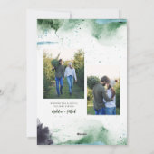 Künstlerisch Frohe Weihnachten 3 Foto (Rückseite)