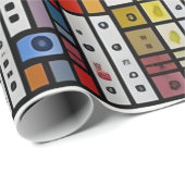 künstlerisch geschenkpapier (Rolleneckpunkt)