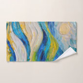 Künstlerisch gestrichen handtuch (Handtuch)