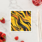 Künstlerisch gestrichen serviette (Beispiel)