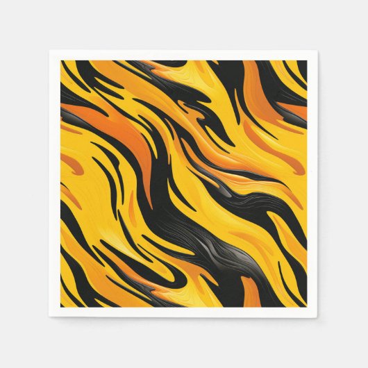 Künstlerisch gestrichen serviette (Vorderseite)