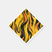 Künstlerisch gestrichen serviette (Ecke)