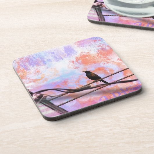 Künstlerisch Getränkeuntersetzer (Linke Seite)