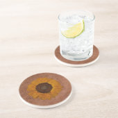 Künstlerisch Golden Bronze Getränkeuntersetzer (Seite)