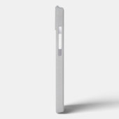 Künstlerisch Gray Textur Case-Mate iPhone Hülle (Rückseite / Links)