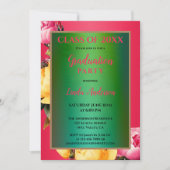 Künstlerisch Inspirierter mexikanischer Abschluss Einladung (Vorderseite)