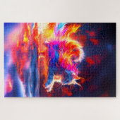 Künstlerisch Kitten Puzzle (Horizontal)