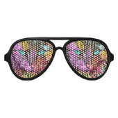 Künstlerisch Kitty Cat Partybrille (Vorderseite)