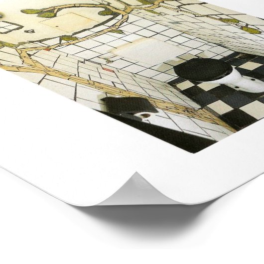 KÜNSTLERISCH LOO ! POSTER (Ecke)