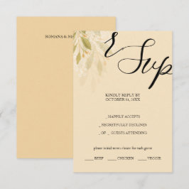 Künstlerisch mexikanische Wüste Wasserfarbe Handge RSVP Karte